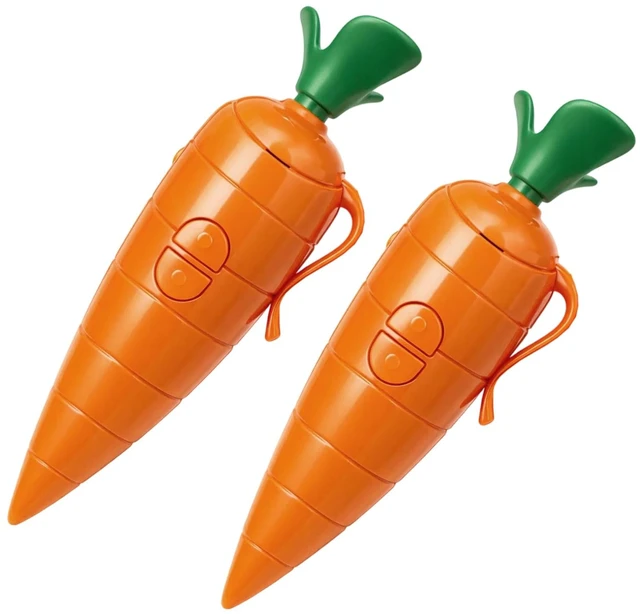Main image of Carrot Recorder Pen, Cute Carrot Pen Writing Tool with Voice Recording Feature, Creative Writing Projects and Learning Activities, Two Pens Per Package