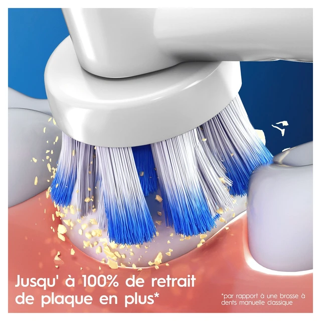 Alt view image 7 of 7 - Sensitive Clean Replacement Brush Heads x 8 Original Refill for Electric Toothbrush, White, 200 gram