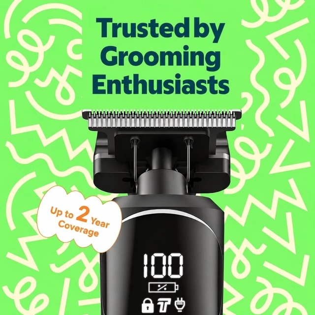 Alt view image 7 of 7 - All-in-One Beard Trimmer for Men, Electric Shaver & Grooming Kit | Men's Electric Razor, Mustache, Nose and Body Hair, 11 Guide Combs, 7500 RPM Motor, Waterproof Wet/Dry Use, 270-Min Runtime