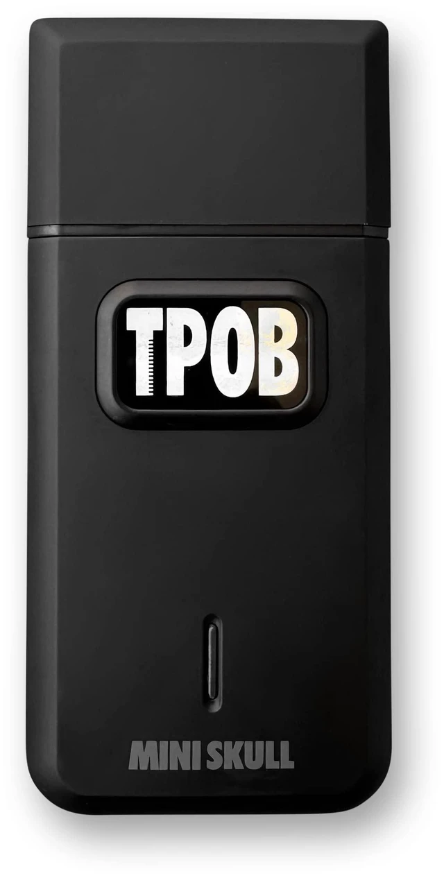 Main image of Mini Skull Single Shaver Compact Design that can fit in Your Pocket with a Turbo Charged Motor, Perfect for Both Professional and at-Home use (Black)