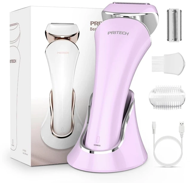 Main image of Electric Razor for Womens Wet & Dry Electric Shaver for Legs & Body Shaver Waterproof Lady Shaver for bikini trimmer, Cordless Body Razor with Hypoallergenic Foil Blade, Easy to Clean, Gift for women