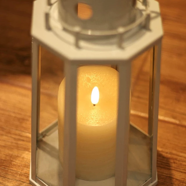 Alt view image 7 of 7 - Flameless Candles with Remote, Battery Candles Flickering | Real Wax LED Fake Candles Battery Operated with Timer for Home Decor Fall Wedding Halloween Chirstmas Decoration, Set of 3