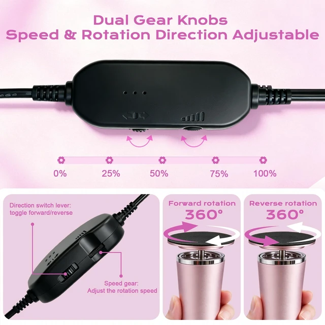 Alt view image 3 of 7 - Electric Foot Callus Remover, Adjustable Speed Electric Foot Files for Feet, with 60 PCS Sandpaper Discs, Foot Care Scrubber for Cracked Heels, Dead Hard Skin Removal (Pink)