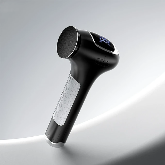 Main image of Electric Callus Remover for Feet Powerful 8N·cm Torque Professional Pedicure Foot File, 3-Speed Settings, LCD Display, 60pcs Sandpaper Discs, Type-C Rechargeable, Ergonomic Handle