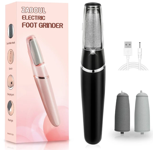 Main image of Callus Remover for Feet, Electric Foot Filer, Pedicure Tools -Black | Rechargeable Foot Grinder, Removes Dry Hard & Dead Skin, Ideal Gift