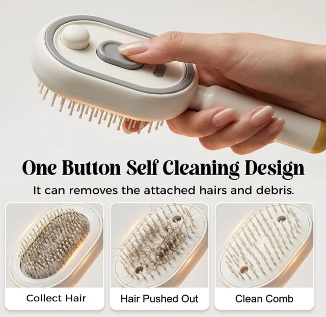Alt view image 4 of 6 - 2026 now electric steam brush(Beige)