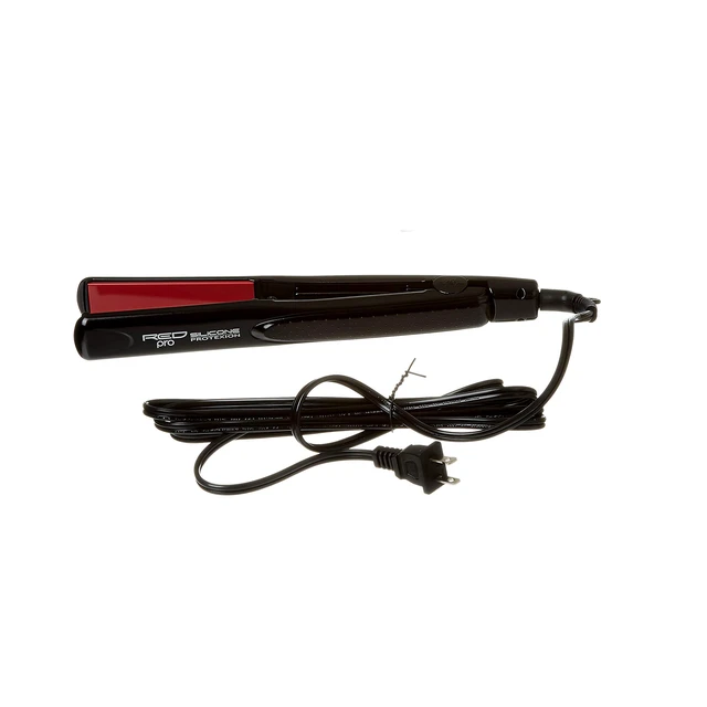 Alt view image 6 of 7 - Hair Straightener Silicone Protexion Flat Iron 1 Inch, Adjustable Temperature Setting, Ultra Thin, Lightweight, Suitable for All Hair Types