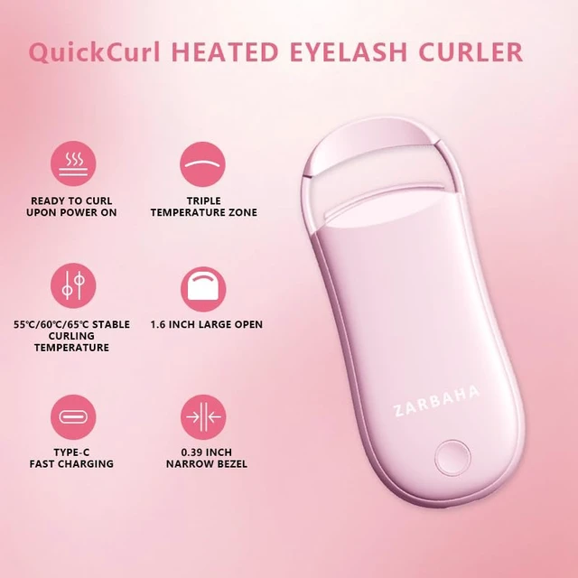 Alt view image 7 of 7 - Electric Heated Eyelash Curler for 24-Hour Lift | Rechargeable, Anti-Scald Design with 3 Temperature Settings Perfect Lash Lift Tool for Natural & False Lashes