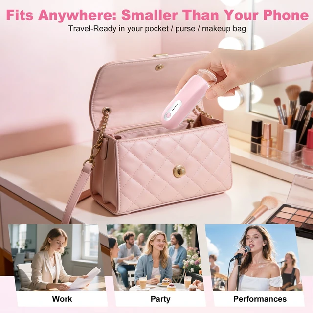 Alt view image 5 of 7 - Visible Heated Eyelash Curler, Rechargeable Electric Eyelash Curlers 10S Fast Heat, Safe Anti-Burn Mini Heat Eye Lash Curler 24Hrs Long Lasting Natural C Curl Lashes (Pink)