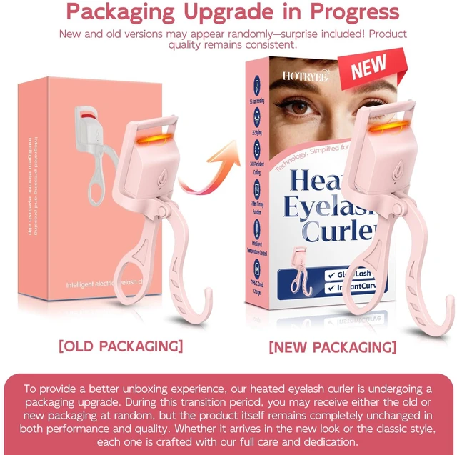 Alt view image 2 of 7 - Heated Eyelash Curler,24H Long-Lasting Curls &Safe Anti-Burn (Pink) | Electric Eyelash Curlers with Silicone Pad,5s Fast Heating, Type-C Quick Charge, Intelligent Temp Control