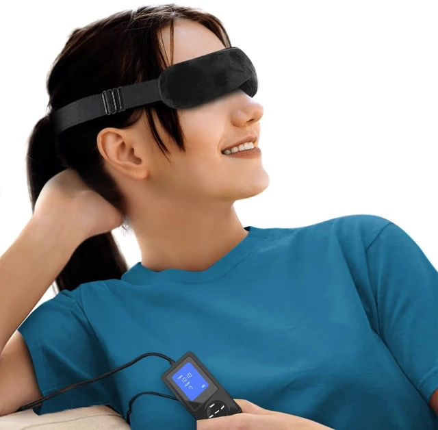 Main image of Electric Heated Dry Eye Mask Warm Eye Compress with Adjustable Heat for Dry Eyes, Blepharitis, MGD & Styes Reusable USB Powered Eye Mask 2024 Model Featured on CNN $ CBS