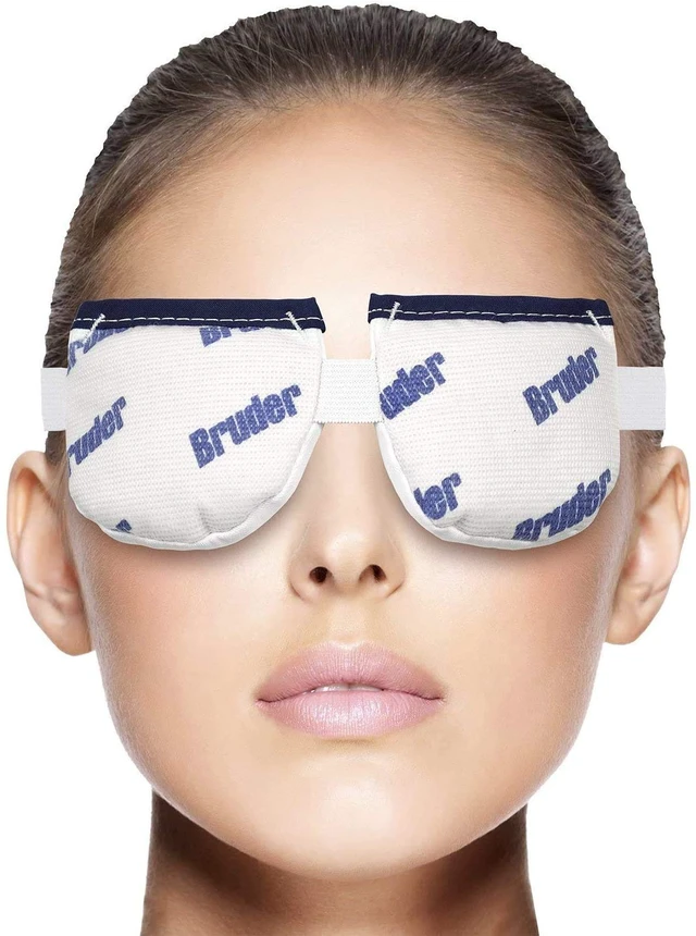 Alt view image 3 of 7 - Moist Heat Compress | Microwave Activated Mask | Reusable, Washable, Non-allergenic | Fast Acting Relief for Dry Eye and Other Irritations | (Pack of 2)