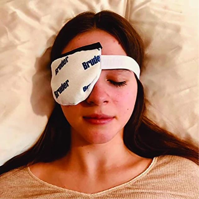 Alt view image 2 of 3 - Moist Heat Eye Compress | Single Eye | Microwave Activated | Fast Acting and Effective Relief for Styes and Other Eye Irritation