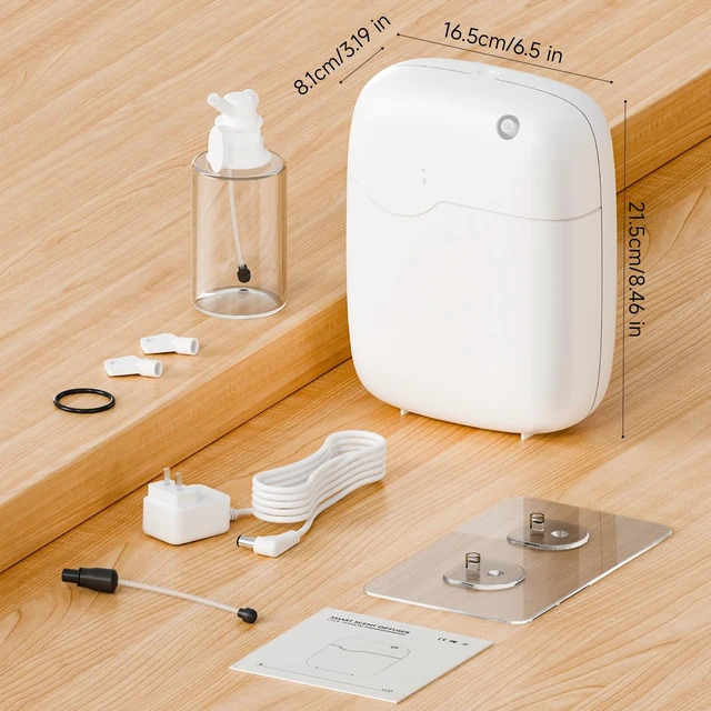 Alt view image 5 of 7 - Waterless Essential Oil Diffuser for Home Large Room Hotel Whole House Gift | Scent Diffuser Up to 3000 sq ft, Smart Cold Air Scent Oil Machine, App & Panel Control,Long Lasting Aroma,No Water,400mL