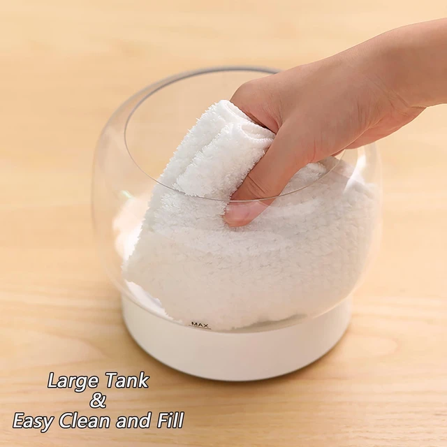 Alt view image 6 of 7 - Diffusers for Essential Oils Large Room: 500ml Aromatherapy Diffuser for Home Bedroom - Big Capacity Running 24 Hours Waterless Auto Off with 7 Colors Lights - White