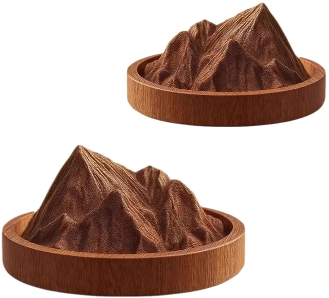 Main image of Passive Essential Oil Diffuser Wood No-Electric | Small Portable Aromatherapy Diffuser, Mini Natural Boho Accent for Car, Desk, Rooms, Home, Office