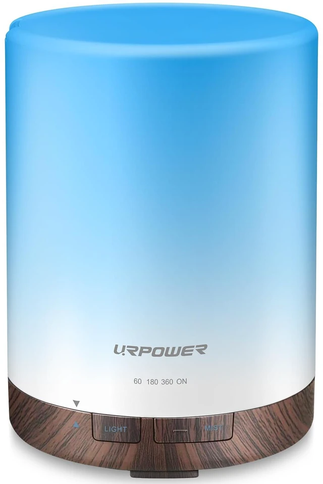 Main image of 300mL Essential Oil Diffuser Ultrasonic Aromatherapy Diffuser | Enjoy Ultrasonic Mist, Auto-off Protection, 7-Color Night Light & Timer Options for Comfortable Daily Aromatherapy