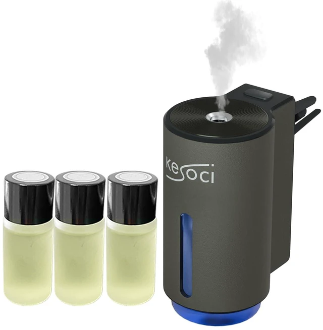Main image of Smart Car Air Freshener: Revolutionary Smart Car Diffuser Vent Clip with 3 Exclusive 10 ml Fragrances (3 x Cologne)