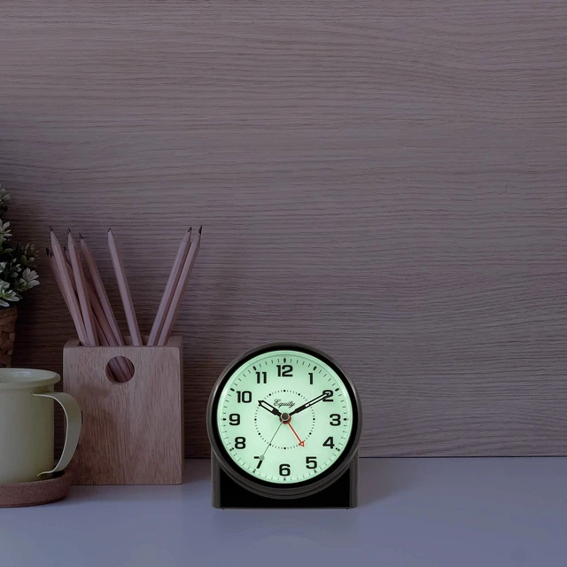 Alt view image 6 of 7 - 14080 Analog Night Vision Alarm Clock