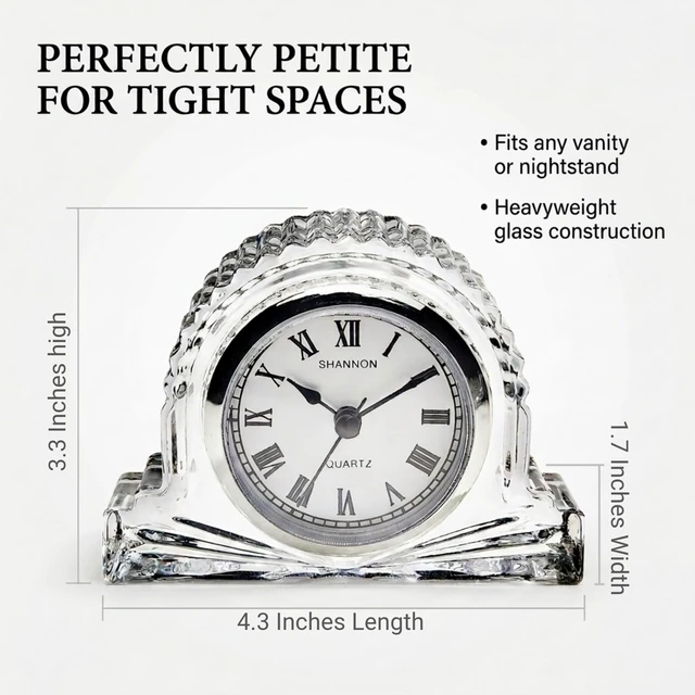 Alt view image 2 of 7 - Shannon Mantle Clock, Small