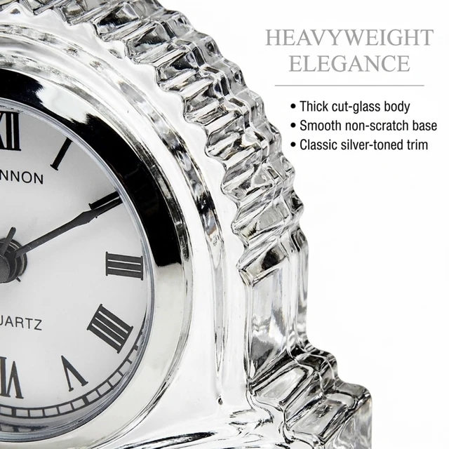 Alt view image 4 of 7 - Shannon Mantle Clock, Small
