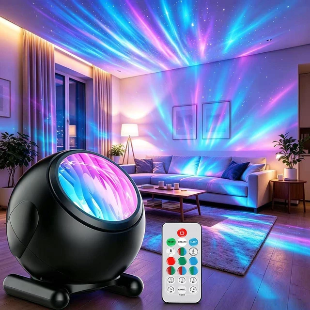 Main image of Northern Lights Projector, Aurora Light Projector for Kids Bedroom | Galaxy Light Projector with Timer and Remote, Room Decor, Teen Girls Trendy Stuff Gifts for Boys Adults Christmas Birthday