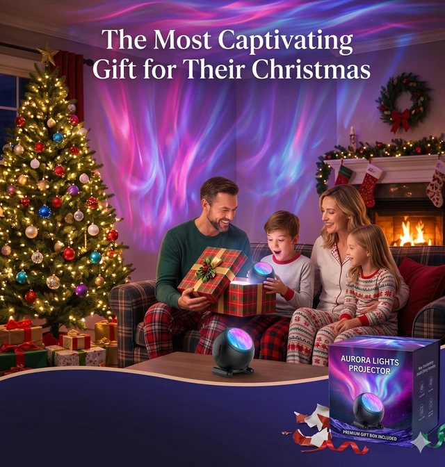 Alt view image 5 of 7 - Northern Lights Projector, Aurora Light Projector for Kids Bedroom | Galaxy Light Projector with Timer and Remote, Room Decor, Teen Girls Trendy Stuff Gifts for Boys Adults Christmas Birthday