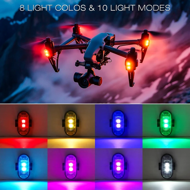 Alt view image 5 of 7 - 12PCS Wireless Strobe Lights, Rechargeable RGB LED Lights w/Remote Control | Create Dynamic Lighting Effects for Personalized Style, Easy Setup for Cars, Motorcycles, Trucks, Camping & Outdoor Events