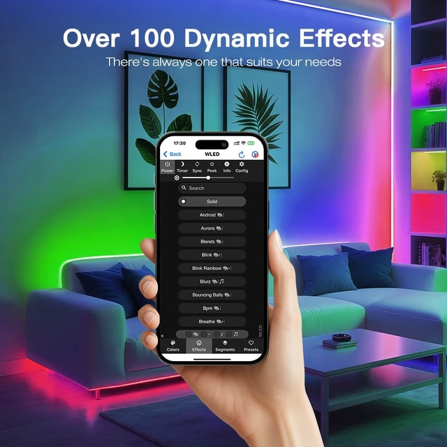 Alt view image 3 of 7 - GLEDOPTO Elite ESP32 WLED LED Controller Dynamic I2S PDM Mic Sound Reactive 20A Fuse Level Shifter Dynamic Light UART Energy Save Relay for WS2811 WS2812 SK6812 WS2813 WS2815 Addressable RGB IC Strip