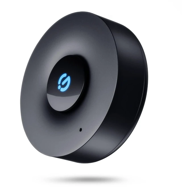 Main image of Music Sync Box, Bluetooth Group Control 7 Devices | 22 Dynamic Music Modes, Battery Powered, USB Charged, Supports All Govee Smart Color Light Products