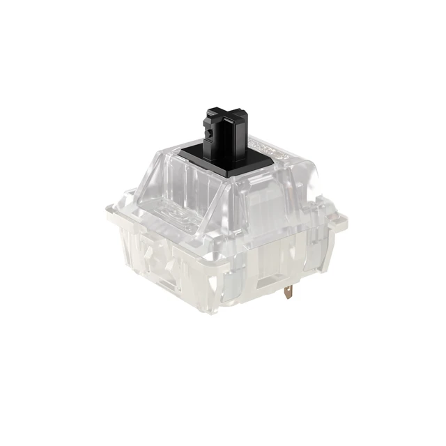 Alt view image 3 of 6 - MX RGB Black Switch Kit, 23 Mechanical Keyboard Switches, Ideal for DIY, Hot Swap or Gaming Keyboard, Linear Switch with No Click, Powerful & Direct