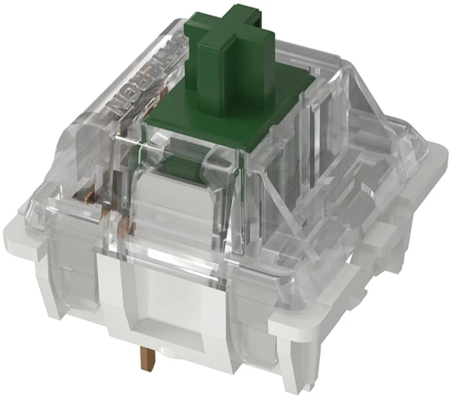 Main image of KS-9 3-Pin Keyboard Switches 35PCS(Green) | RGB LED,Clicky,compatible for MX Mechanical Keyboard