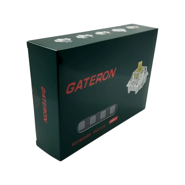Alt view image 7 of 7 - Gateron G Pro 3.0 Brown Switches for Mechanical Keyboard,3-Pin 55gf Tactile Feel/Pre-Lubed/Pin-Enhanced Switches(108pcs,Brown,3-Pin)