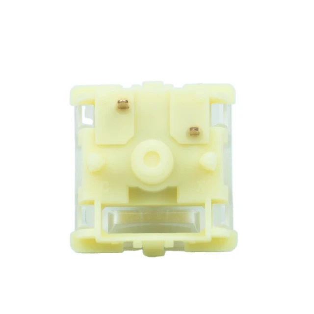 Alt view image 3 of 7 - Jelly Series Keyboard Switches (Yellow,110PCS) | Heavy Tactile,RGB LED,5 Pin,Factory Pre-lubed,Full POM Key Switches,compatible for MX Mechanical Keyboard