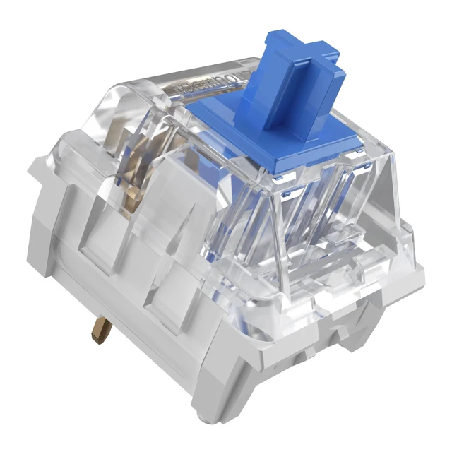 Alt view image 7 of 7 - Keyboard Clickers for 3D Prints,36 Pcs Blue Clicky Switches Kit | Responsive/MX Style/Crisp Click Sound/Pre-Lubred/Hot-swap/3 Pin Switches for Mechanical Gaming Keyboard & 3D Printed Fidgets