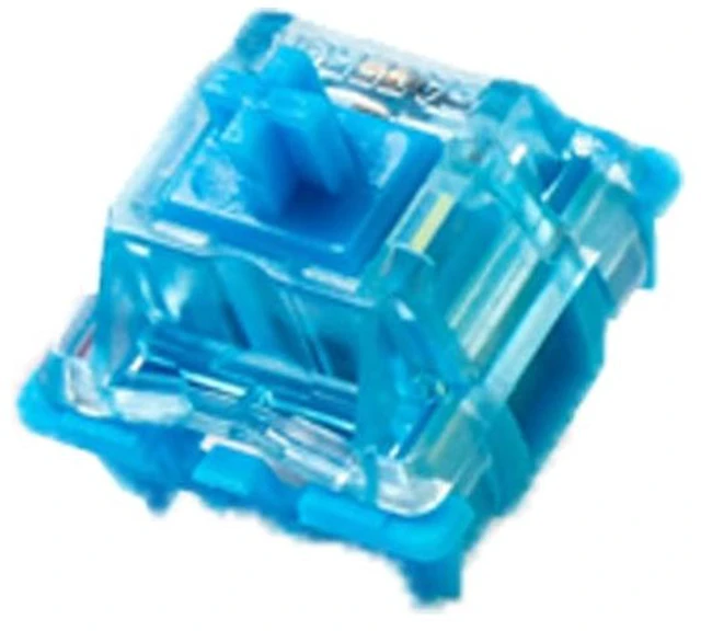Main image of Phantom Keyboard Switches(Blue, 110PCS) | Clicky,RGB LED,60gf Key Switches,compatible for MX Mechanical Keyboard