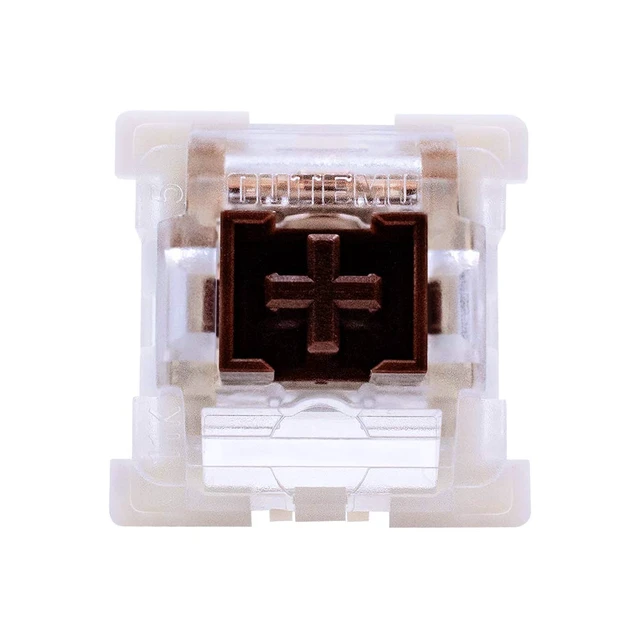 Alt view image 2 of 5 - Brown Switches- 65 Pack, 3-Pin Tactile Dustproof Key Switches - Replacement Switches for Mechanical Gaming Keyboard
