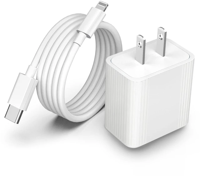 Main image of iPhone Fast Charger Cable,Fast Charger iPhone 20W PD USB C Wall Charger Type C Power Adapter Lightning Cable Fast Charging Plug Compatible with iPhone14/13 Pro/12/11/XS/Max/XR/X/8 Plus/SE 2022,iPad