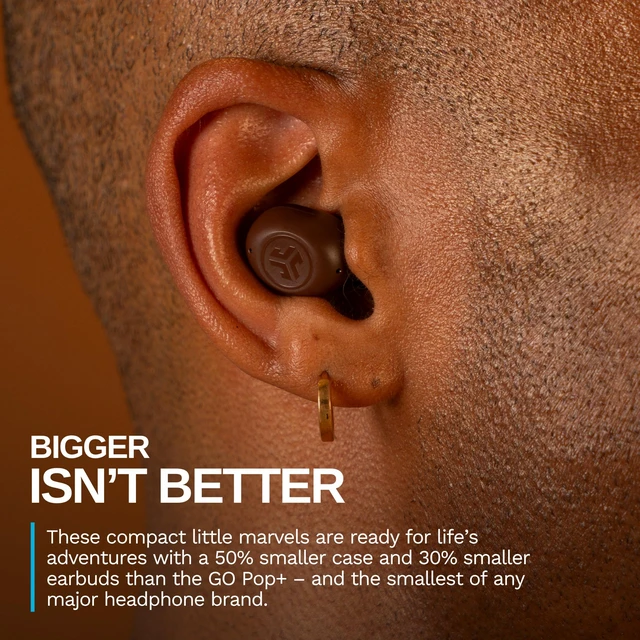 Alt view image 2 of 7 - JBuds Mini Tones, True Wireless Earbuds, Bluetooth Multipoint, IP55 Sweat Resistant, Be Aware Audio, Crystal Clear Calls, Tones