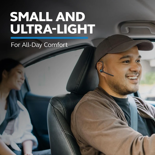 Alt view image 5 of 7 - M300-XT SE Compact Bluetooth Headset | 80% noise canceling headset for mobile workers; compact fit, 14 hr talk time