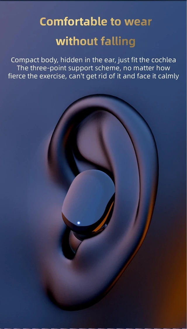 Alt view image 7 of 7 - Wireless Bluetooth 5.4 Earbuds, 40H Playtime,Touch Control Light Weight in Ear Headphones with Built in Mic, with Noice Cancelling, Earphone Clear Calls for Sports Workout, Black