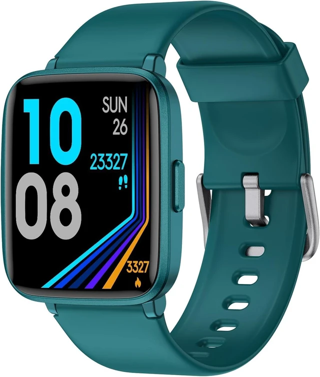 Main image of Fitness Tracker Watch with Heart Rate, No App No Phone Required, Pedometer | Step Counter, Heart Rate Monitor, Sleep Monitor, Alarm Clock, Stopwatch, Fitness Tracker, IP68 Waterproof Smart Watches