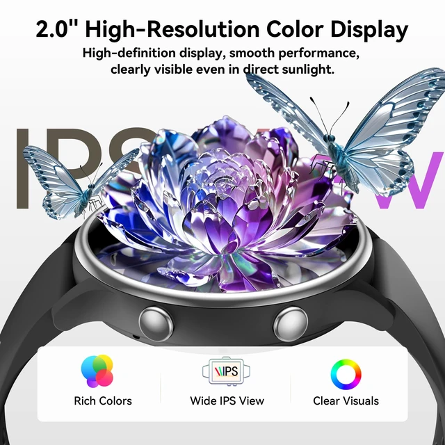 Alt view image 4 of 6 - Smart Watches for Women, Fitness Tracker with Heart Rate & SpO2 Monitor, IP67 Waterproof Activity Tracker for Men & Women, Smart Watch for iPhone & Android