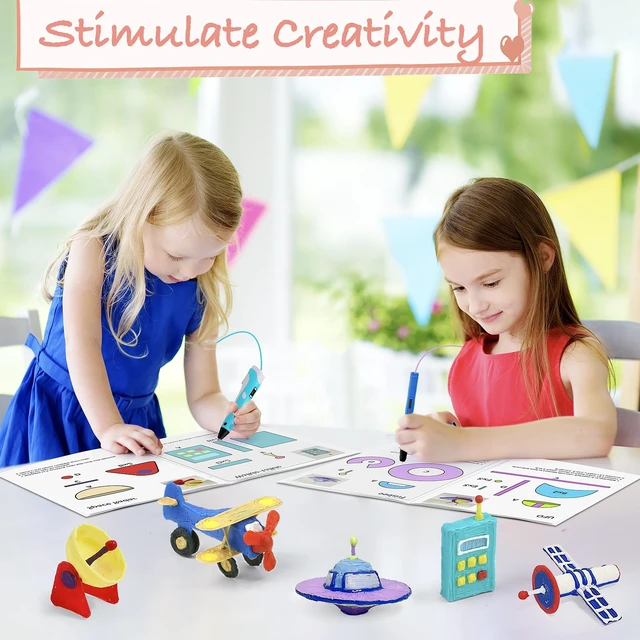 Alt view image 7 of 7 - 3D Painting Drawing Book, 40 Patterns Painting Graffiti Template | Reusable Creative Stencil Molds, with A PVC Plate, for Beginner and Crafter 3D Model Creation, Christmas Birthday DIY Gift