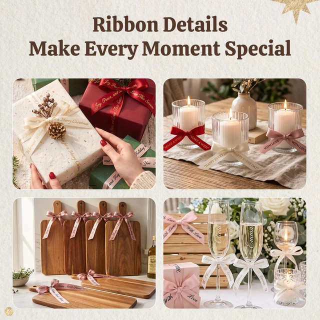 Alt view image 5 of 7 - F12 Ribbon Label Printer, Magnetic Label Maker Machine with Tape | Handheld Rechargeable, Backlit-LCD Screen Labeler, One-Click Print Date, 2 Printing Methods for DIY Craft Christmas Gift Wrap