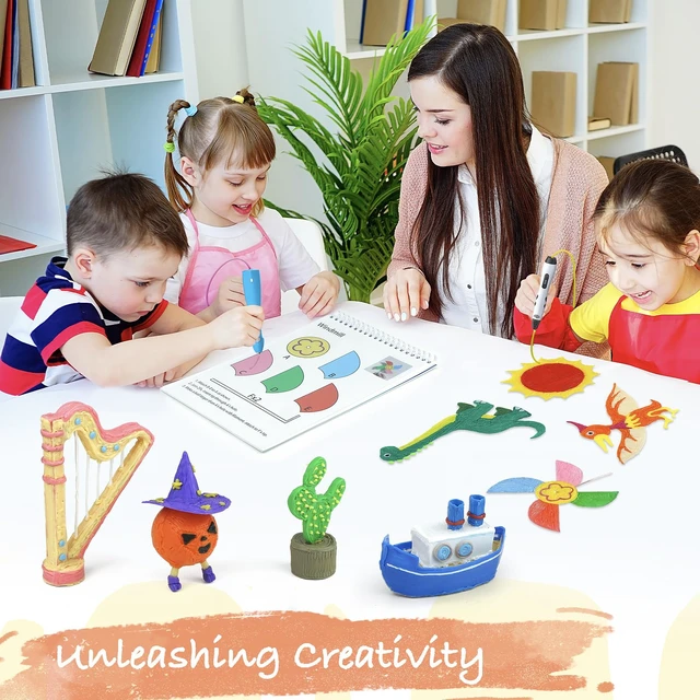 Alt view image 6 of 7 - 3D Space Printing Drawing Book, 40 Patterns Reusable Paper Template | Spiral Bound Graffiti Stencils with PVC Board, for Beginners and Artists, DIY Gift for Christmas & Birthday, School Projects