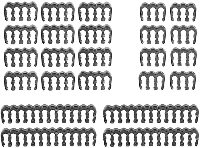 Main image of 24 Pieces Set = 24-pin x 4, 8-pin x 12, 6-pin x 8 for 3 mm up to 3.4 mm/0.13inch- Black(3.4 mm/0.13inch)-CM245