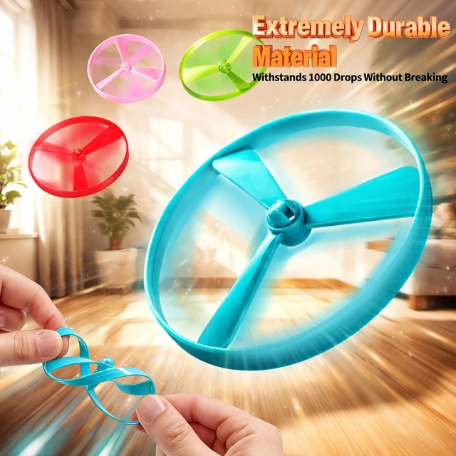 Alt view image 5 of 7 - Cat Toy Disc Launcher, Rechargeable Interactive Cat Fetch Toy Launcher with 8 Flying Discs, Flying Enrichment Toys for Indoor Bored Kittens & Adult Cats (Yellow)