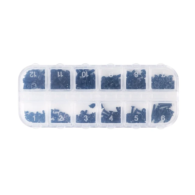 Alt view image 4 of 5 - 240 Pieces Laptop Notebook Computer Screws Replacement Kit
