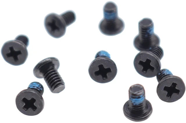 Alt view image 3 of 4 - 10X M2.5 x 4.0mm Phillips Flat-Head Replacement Mounting Screw for Dell HP ASUS Lenovo Acer Laptop Desktop, HDD, Motherboard, Fan